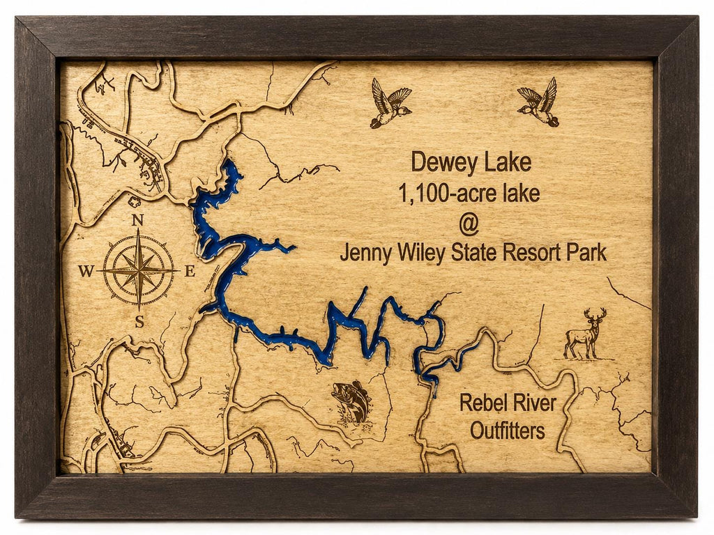 Custom Epoxy Lake Map, Personalized Wood and Resin Map, Custom Lake Wall  Art 3D Lake House Decor, Anniversary or Fishing Gift