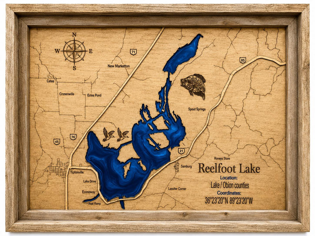 Custom Epoxy Lake Map, Personalized Wood and Resin Map, Custom Lake Wall  Art 3D Lake House Decor, Anniversary or Fishing Gift