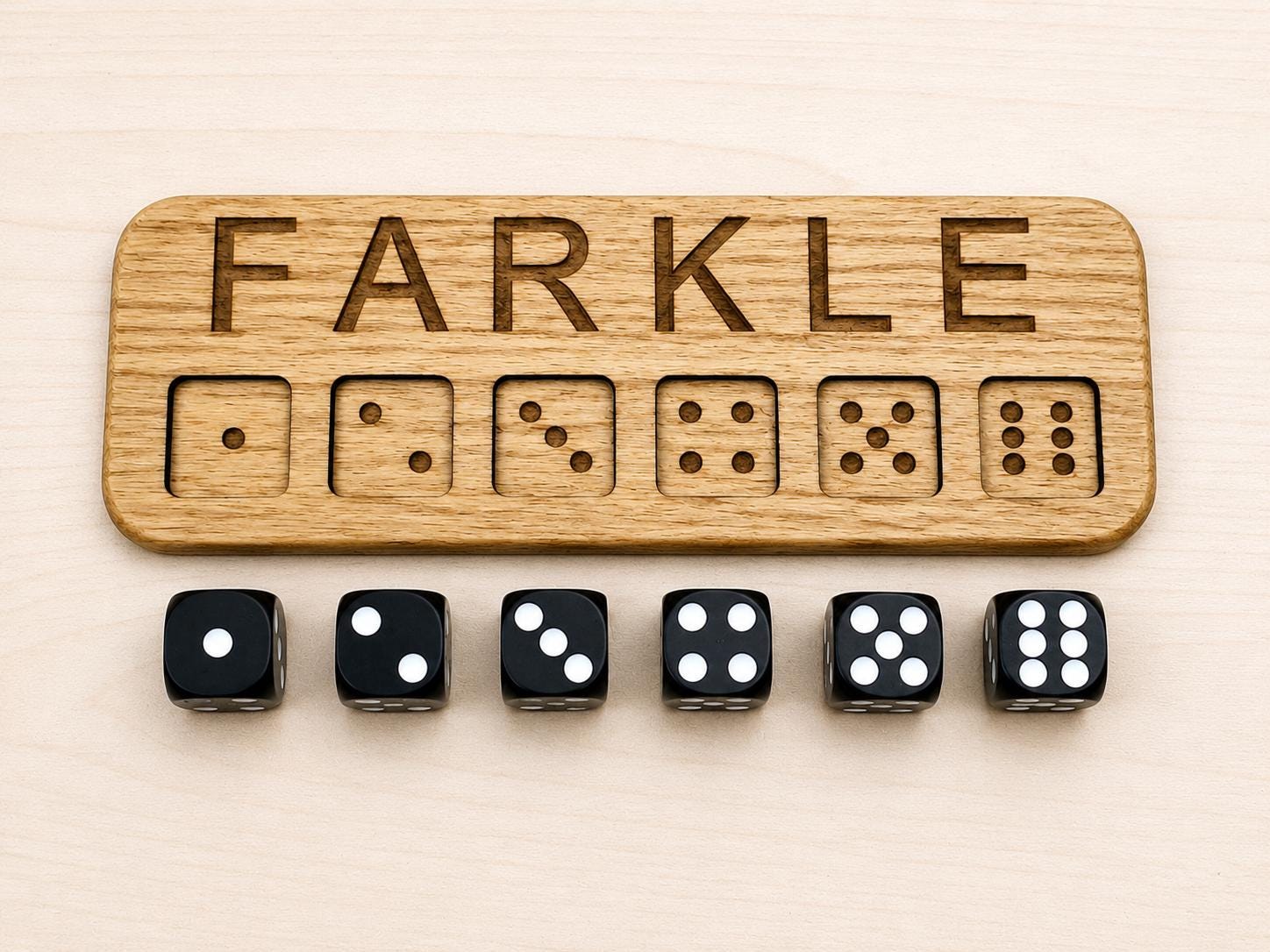 Personalized Dice Holder for Farkle and Dice Games