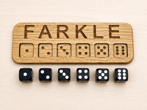 Personalized Dice Holder for Farkle and Dice Games