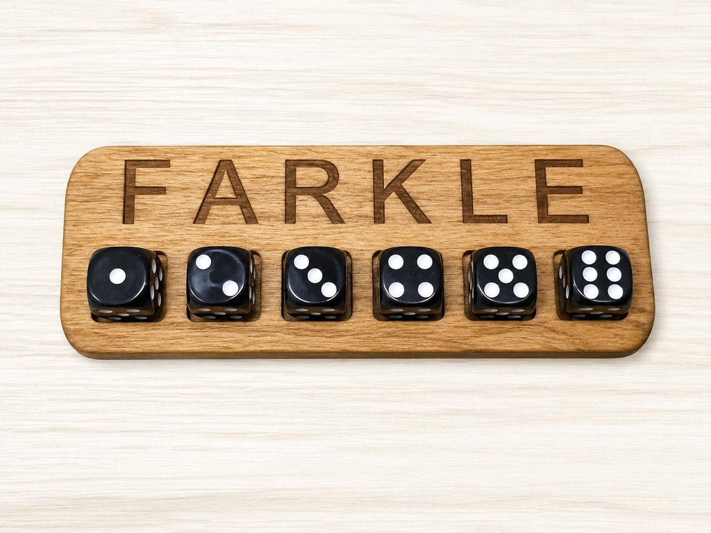 Personalized Dice Holder for Farkle and Dice Games