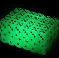 Glow in the Dark Dice add to your Game Night, Farkle Board Set,